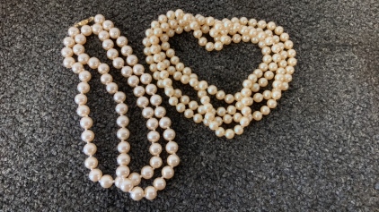 (2) Pearl Necklaces