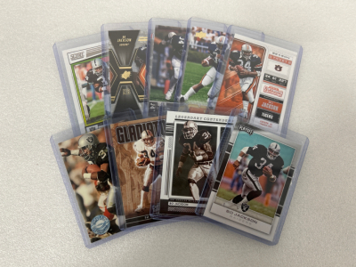 (9) Bo Jackson Sports Cards