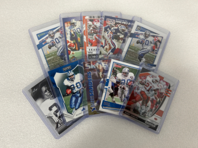 (10) Barry Sanders Sports Cards