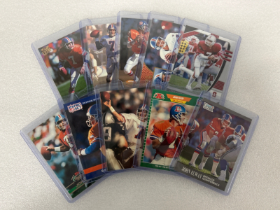 (10) John Elway Sports Cards