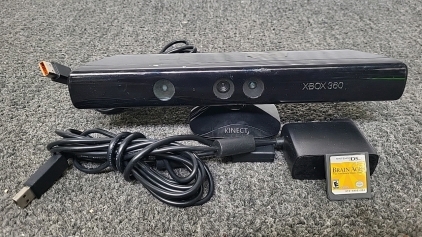 Xbox 360 Kinect Camera with Brain Age Game for Nintendo DS