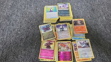 Pokemon Cards, Some Hollo, Reverse Hollo and Non Hollo Cards