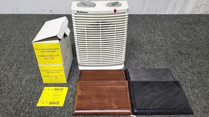 Working Holmes Heater/Fan, Dealership Key Tags, Wood Plaques, and More