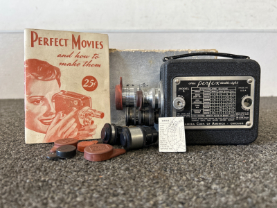 Vintage Cine Perfex Double Eight Camera