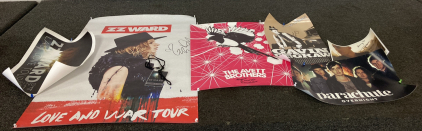 (6) Signed Posters