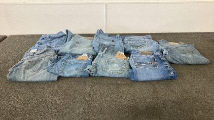 (6) Pairs 32x32, 33x32, 34x32 And 36x32 Jeans
