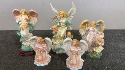 Angel Figures & Music Box