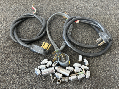 Lug Nuts, Two 220 Cables, and One 410 Cable