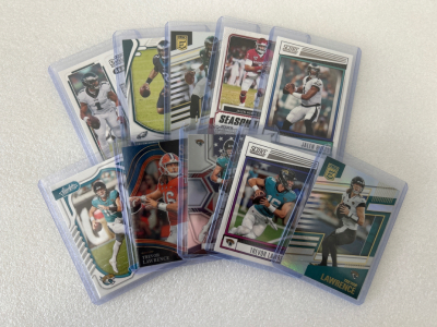 (10) Trevor Lawrence Sports Cards