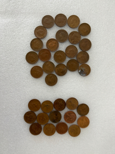 Canadian Pennies 1937- 1983
