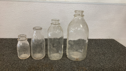 Vintage Milk Bottles