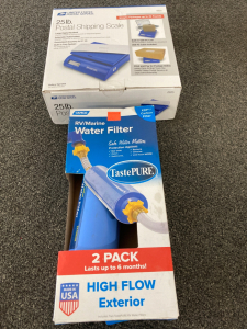 25 lb Postal Shipping Scale & water Filter