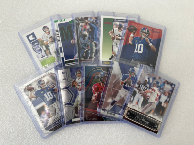 (10) Sports Cards: Eli Manning and Daniel Jones