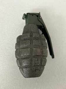 WWII US MK2 Pineapple Style Hand Grenade, Inert Please Inspect
