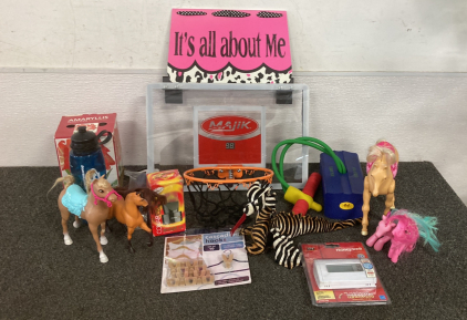 Basketball Hoop, Pony's, and More