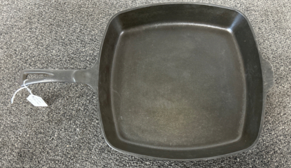 Cast Iron Early Square Fry Pan 11&rdquo;x 11&rdquo;