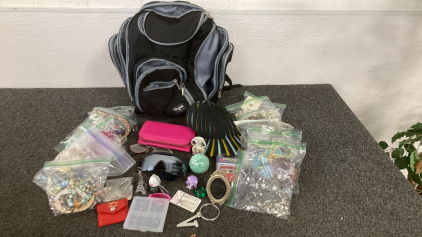 Bag With Magnet, Sunglasses, Bath Bomb, and More