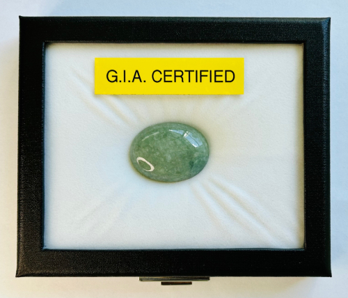 GIA Certified 119.8ctw Jade Gem Stone