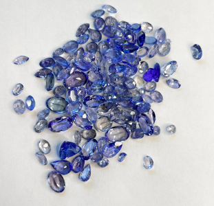$1,580 Value, 20ctw Violet Tanzanite Gemstones