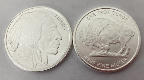 (2) Troy Ounces .999 Fine Silver