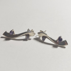 Silver CZ Earrings