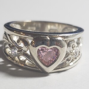 Silver CZ Ring