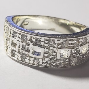 Silver CZ Ring