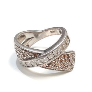 Silver CZ Ring