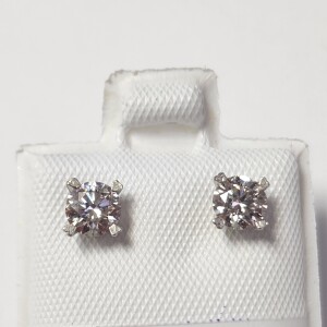 14K Lab Grown Diamond(0.86ct) Earrings