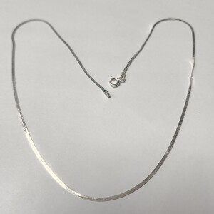 Silver Snake Chain 16" Necklace