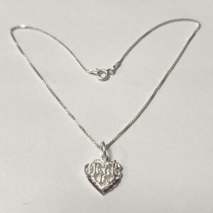 Silver 10" With Charm Anklet