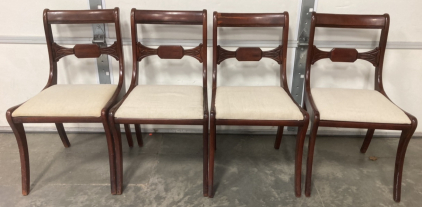 (4) Vintage Drexel Dining Chairs
