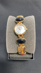 GemEssence Carved Stone Watch