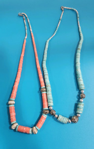 (2) Handmade Native American Necklaces