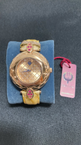 Brillier Klassique Watch w/ (8) Rubies