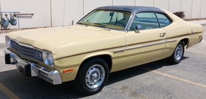 1973 Plymouth Gold Duster - Very Cool!