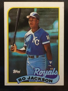 Bo Jackson 1989 Topps Baseball Cart - Mint