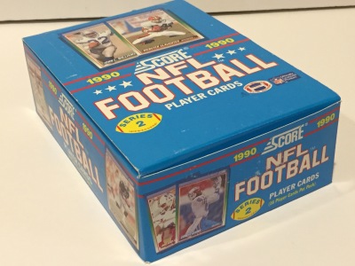 Sealed 33 Years - 1990 NFL Football Packs - Unopened