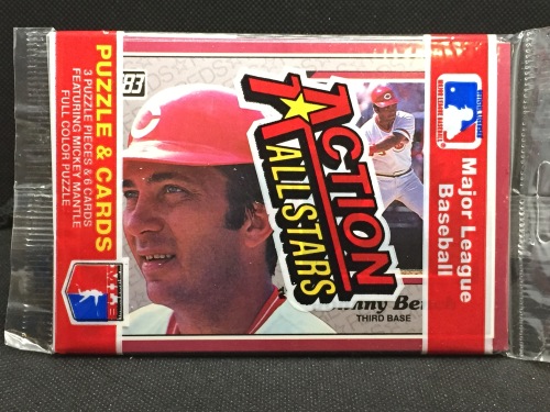 Johnny Bench 1983 Sealed Pack Baseball Card