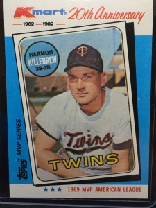 1982 Topps Harmon Killebrew Baseball Card
