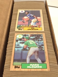 1987 Topps Uncirculated Baseball Cards - Estate