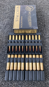 (20) Rnds. Weatherby 6.5-300 WBY Magnum Ammo