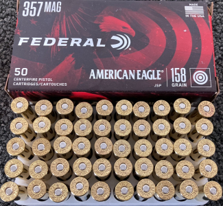 (50) Rnds. Federal American Eagle 357 Mag Ammo