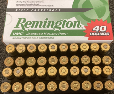 (40) Rnds. Remington 22-250 Remington Ammo