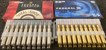 (40) Rnds. Federal 30-06 Springfield Ammo