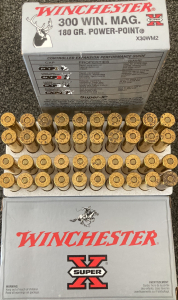 (40) Rnds. Winchester Super X 300 Win. Mag. Ammo