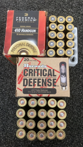 (35) Rnds Federal And Hornady .410 Ga. Ammo