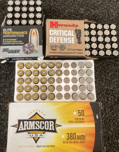 (83) Rnds. 380 Auto Ammo