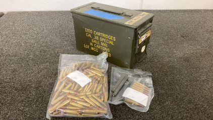 Ammo Can With (220) Rnds. 5.56 Ammo