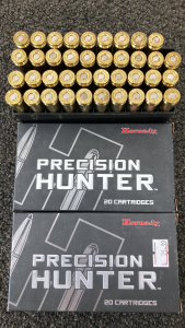 (39) Rnds. Hornady Precision Hunter 6.5 Creedmoor Ammo